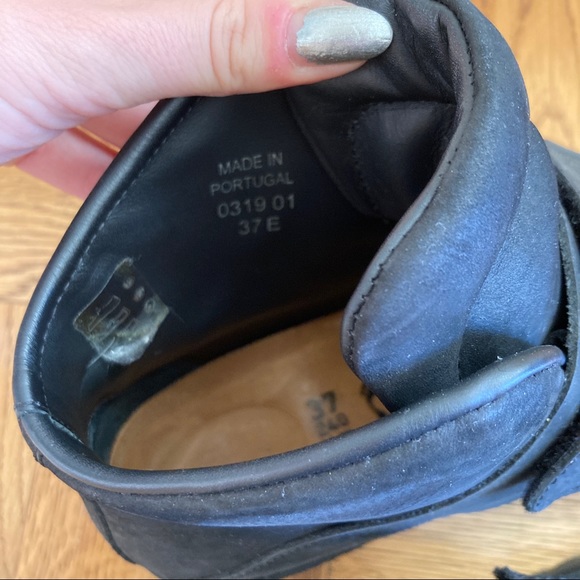 Rick Owens x Birkenstock Black Hancock Rotterhiker Boots - Picture 8 of 9